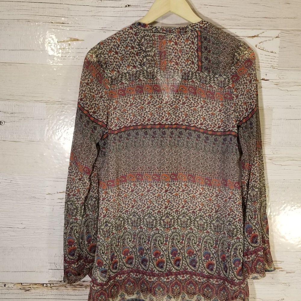 Converse full button down blouse - Picture 6 of 8